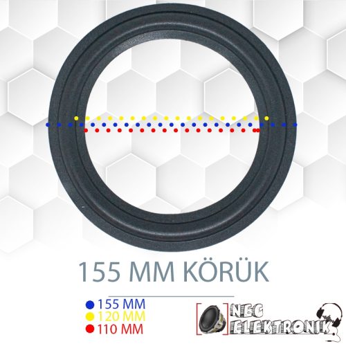 16 Cm Standart Hoparlör Körüğü