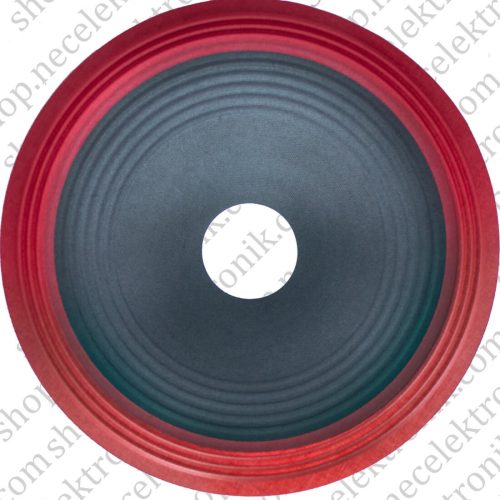 38cm Kırmızı Bez Körüklü Seslendirme Hoparlör Konisi