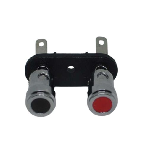 Subwoofer Lar İçin ‘+ -‘ İpek Kablo Basmalı Bağlantı Terminali