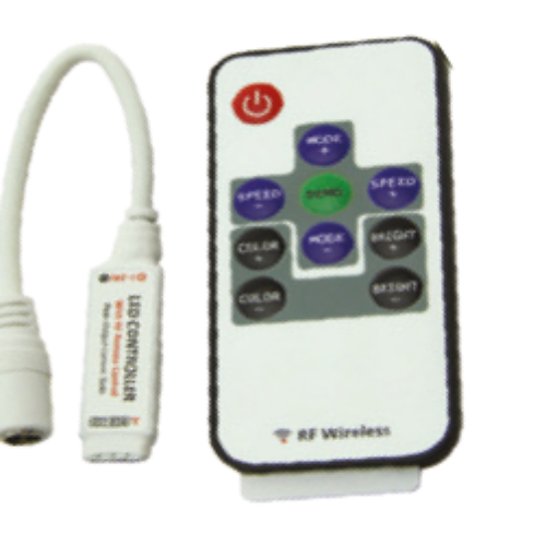 12/24V 12 AMPER RF  KUMANDALI RGB KONTROL DEVRESİ